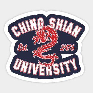 Firefly Ching Shian University Sticker